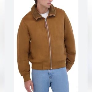 Robert Graham Vegan Suede Bomber Jacket NEW SZ S